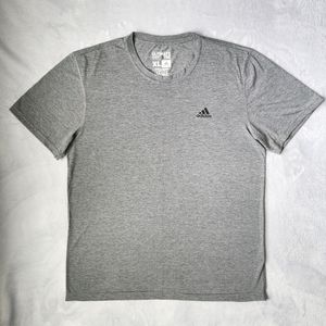 Adidas Gray Climalite Ultimate Tee, Size XL